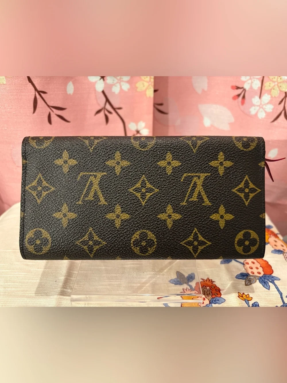 Polyester Rouge Wallet France Louis Vuitton | Bags | Louis Vuitton Lv Monogram Josphine Wallet Rouge ...